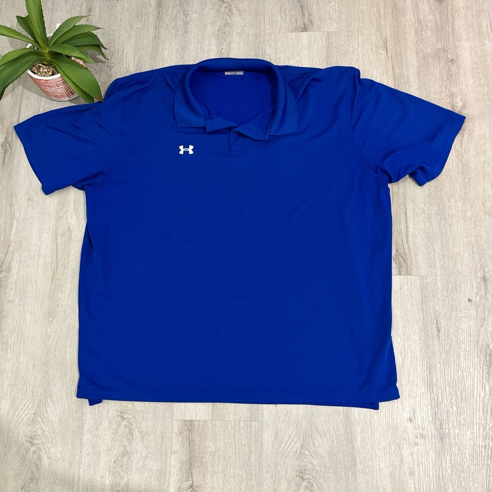 Under Armour Blue Performance Polo Shirt
